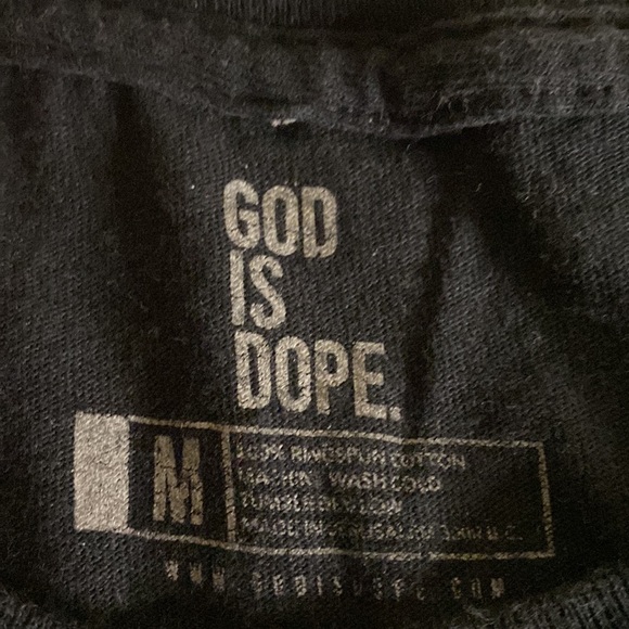 (E1) God is Dope Sz Med t-shirt - Picture 2 of 5